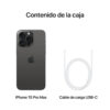 Apple iPhone 15 Pro Max 256GB Negro - Imagen 4